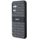 8. DKNY Leather Mono Stripe & Metal Logo case for Samsung Galaxy S24+ - black