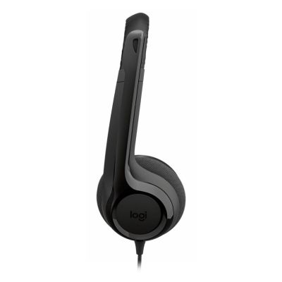 3. Logitech H390 USB Headset Wired Headband Calls/Music USB Type-C Black