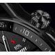15. Rubicon RNCE88-1 Black Smartwatch - Black Silicone Strap + Black Leather Strap