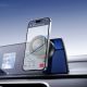 5. Wozinsky WUSQ-01 Car Holder with Qi Charger Compatible with MagSafe - Black