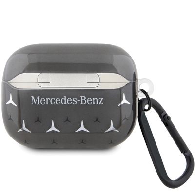 2. Mercedes MEAP28DPMGS AirPods Pro 2 (2022/2023) cover black Large Star Pattern