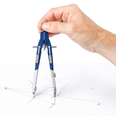 5. Staedtler Mars comfort 552 Blue, Silver 1 pc.