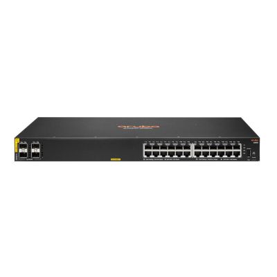 5. Aruba 6000 24G Class4 PoE 4SFP 370W Managed L3 Gigabit Ethernet (10/100/1000) PoE Support 1U