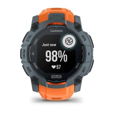 7. Garmin Instinct 3 50mm SOLAR Twilight Solstice Watch
