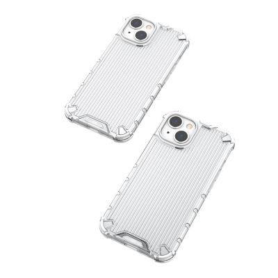 7. Ombre Protect Case for iPhone 13 pink and blue armored case