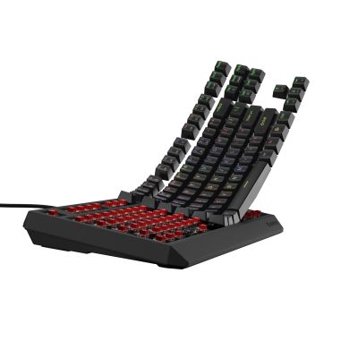 16. GENESIS Thor 230 TKL Gaming Keyboard USB + RF Wireless + Bluetooth QWERTY Black