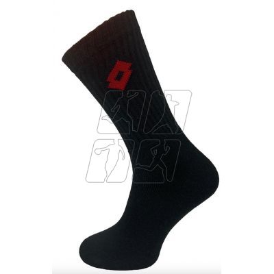 5. Terry socks LOTTO black 3 pairs 069739