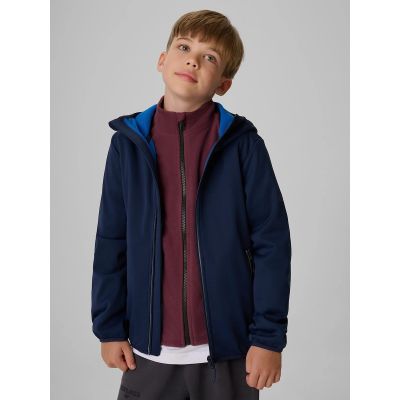 Softshell jacket, windproof membrane 5000, boys 4F 4FJRAW26TSOFM0741-31S