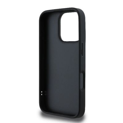 6. Karl Lagerfeld Quilted Signature iPhone 16 Pro Max Case - Black