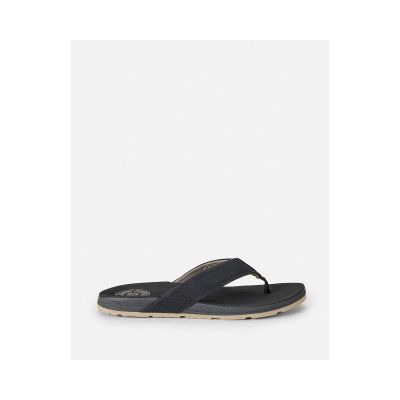 4. RIP CURL Pacific Rinse Bloom Open Toe Men's Flip-Flops Black