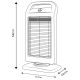 6. Halogen infrared heater 400/800/1200W