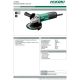 2. Hikoki G13STA angle grinder 1.8 kg