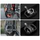 7. Rockbros PD303 Half-Lock Platform Bicycle Pedals - Black