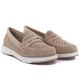 3. Women's openwork nude lords shoes Sergo Leone MK098H