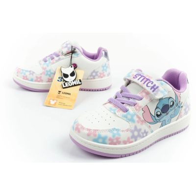 8. Leomil children's sports shoes sneakers Stitch comfortable lightweight with Velcro