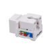 2. Keystone module for Lanberg KSU6-1090 mounting box (cat. 6)