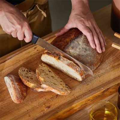 3. Fiskars 1054945 kitchen knife Stainless steel 1 pc. Bread knife