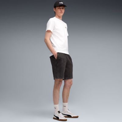 10. Puma Ess Elevated Relaxed Wash M 688052 01 shorts