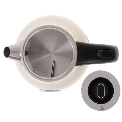 6. CAMRY CR 1344c cream electric kettle