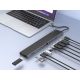 4. CONCEPTRONIC 14-1 USB-C docking station->2xHDMI/DP/2xUSB-C/+ 18cm white