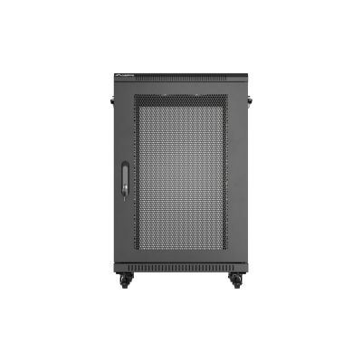 15. LANBERG FLOOR CABINET 18U 600X600 BLACK