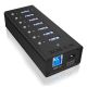 2. ICY BOX IB-AC618 USB 3.2 Gen 1 (3.1 Gen 1) Type-B 5000 Mbit/s Black