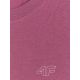 8. Girls' regular-fit plain T-shirt 4F 4FJRAW25TTSHF3233-50S