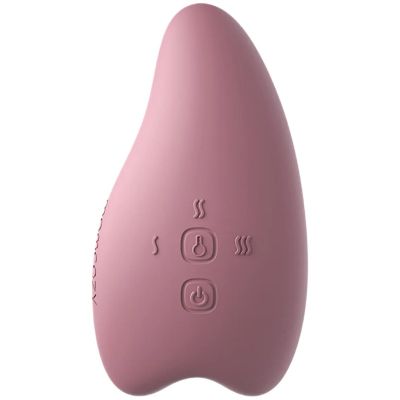 4. Momcozy A1 Warming and Vibrating Lactation Massager, Pink