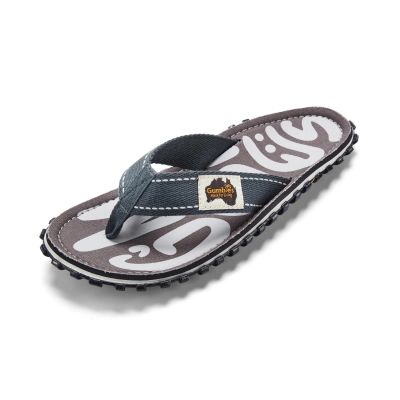 4. Gumbies Men's Flip-Flops ISLANDER FLIP-FLOP URBAN GREY
