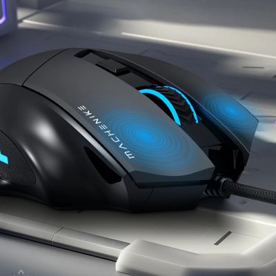 3. Machenike M3 Wired Gaming Mouse - Black