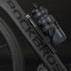 6. Rockbros JG-PB-004 lightweight bicycle pump with pressure gauge - black