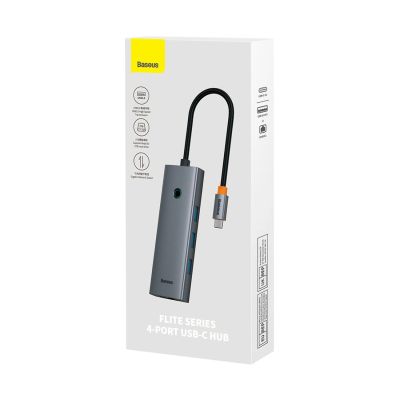 7. Baseus UltraJoy Series 5in1 USB-C HDMI 4K 4x USB-A 3.0 USB hub - gray