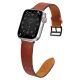 3. Strap Leather for Apple Watch 38 / 40 / 41 mm band bracelet - red