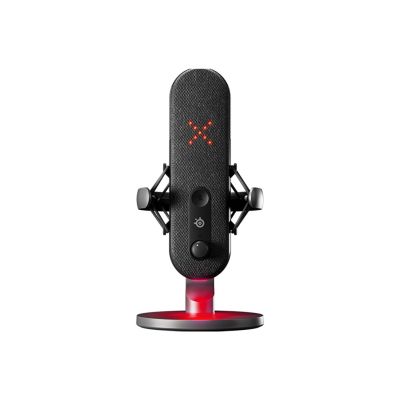 9. Steelseries ALIAS Black Microphone for PC