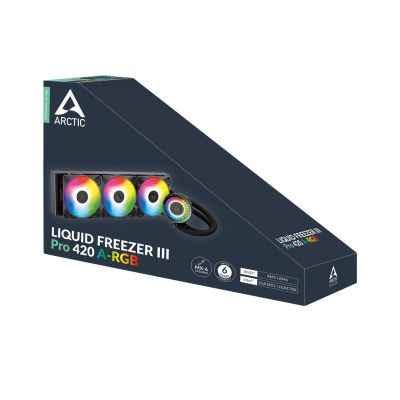 6. ARCTIC WAK Liquid Freezer III Pro 420 A-RGB Water Cooling