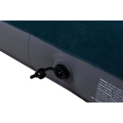 32. FLOCKED MATTRESS FOR 2 PEOPLE WITH BUILT-IN FOOT PUMP 191x137x22CM 24131