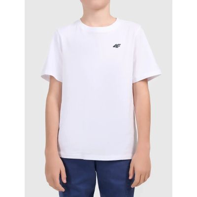 Boy's cotton T-shirt 4F 4FJWMM00TTSHM3603-10S