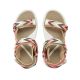 5. Lee Cooper women's shoes velcro sandals for summer on the beach light beige