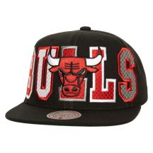 Mitchell &amp; Ness Varsity Bust Snapback Chicago Bulls Cap HHSS6461-CBUYYPPPBLCK