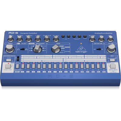 4. Behringer RD-6-BU Rhythm/Drum Machine