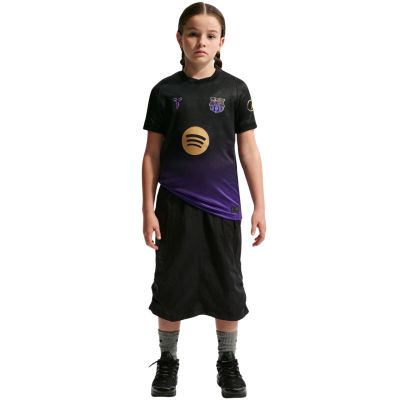 9. Nike FC Barcelona Stadium Away 2026/27 Kids' Jersey Purple-Black II1674 505