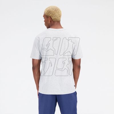 8. New Balance Essentials Reimagined Cott AG M MT31518AG T-shirt