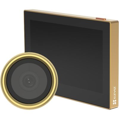 12. EZVIZ HP2 Wi-Fi Video Doorbell (2 MP), gold