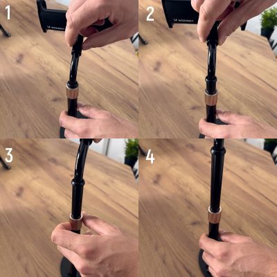 12. Wozinsky Tablet and Phone Desk Stand Black (WTHBK4)