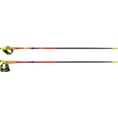 12. LEKI TRL ULTRATRAIL FX ONE trekking poles, 115cm red