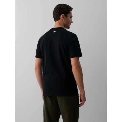 2. Men's regular printed T-shirt 4F 4FKAW26TTSHM4500-20S