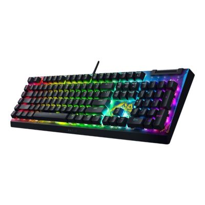 7. Razer BlackWidow V4 X Fortnite Edition Yellow Keyboard