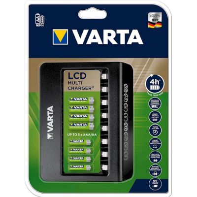 5. Varta LCD Multi Charger+ battery charger Home use battery AC