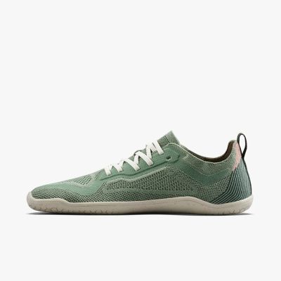 2. Vivobarefoot Primus Lite Knit Natural Outdoor Shoes – Dusty Green, Size: 45