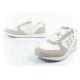 8. Gap women's sports shoes Nashville Arch Logo sneakers fashionable comfortable white beige